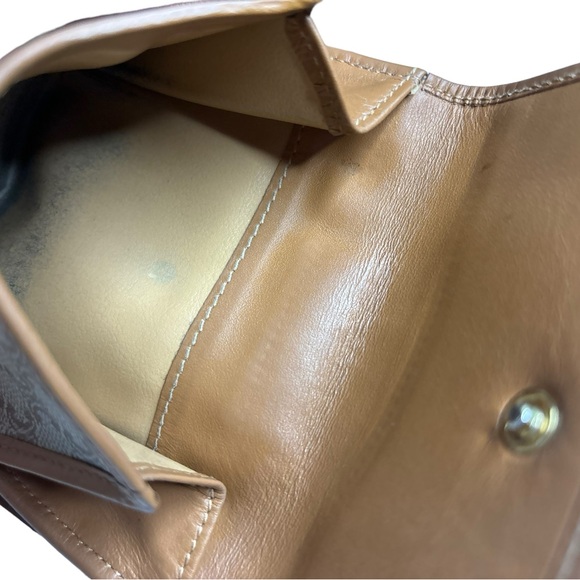 Celine Vintage Bifold Wallet Mono Coated Canvas - Picture 8 of 16